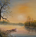 Moored at Sunset