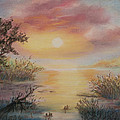 Sunset by the Lake