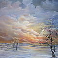 Winter sunset
